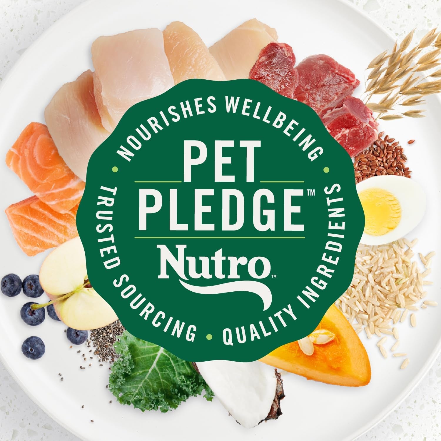 ULTRA Adult High Protein Natural Dry Dog Food with a Trio of Proteins from Chicken, Lamb and Salmon, 30 Lb. Bag